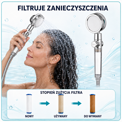 Puresa - Wysokociśnieniowa Głowica prysznicowa